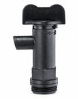 20mm Black HDPE Screw Flow Tap - The SkinScience Company