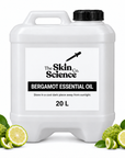 Bergamot Essential Oil, 20 L, white container