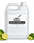 Bergamot Essential Oil, 5 L, white container