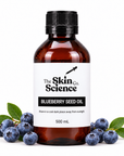 Blueberry Seed Oil, 500 mL, amber black-cap bottle