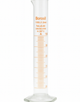 Borosil Glass Graduated Measuring Cylinder Class A 100ml - The SkinScience Company