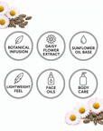 Daisy Flower Oil, cosmetic-grade carrier oil | The Skin Science Company