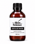 Distilled Water 500 ml, cosmetic ingredient | The Skin Science Company