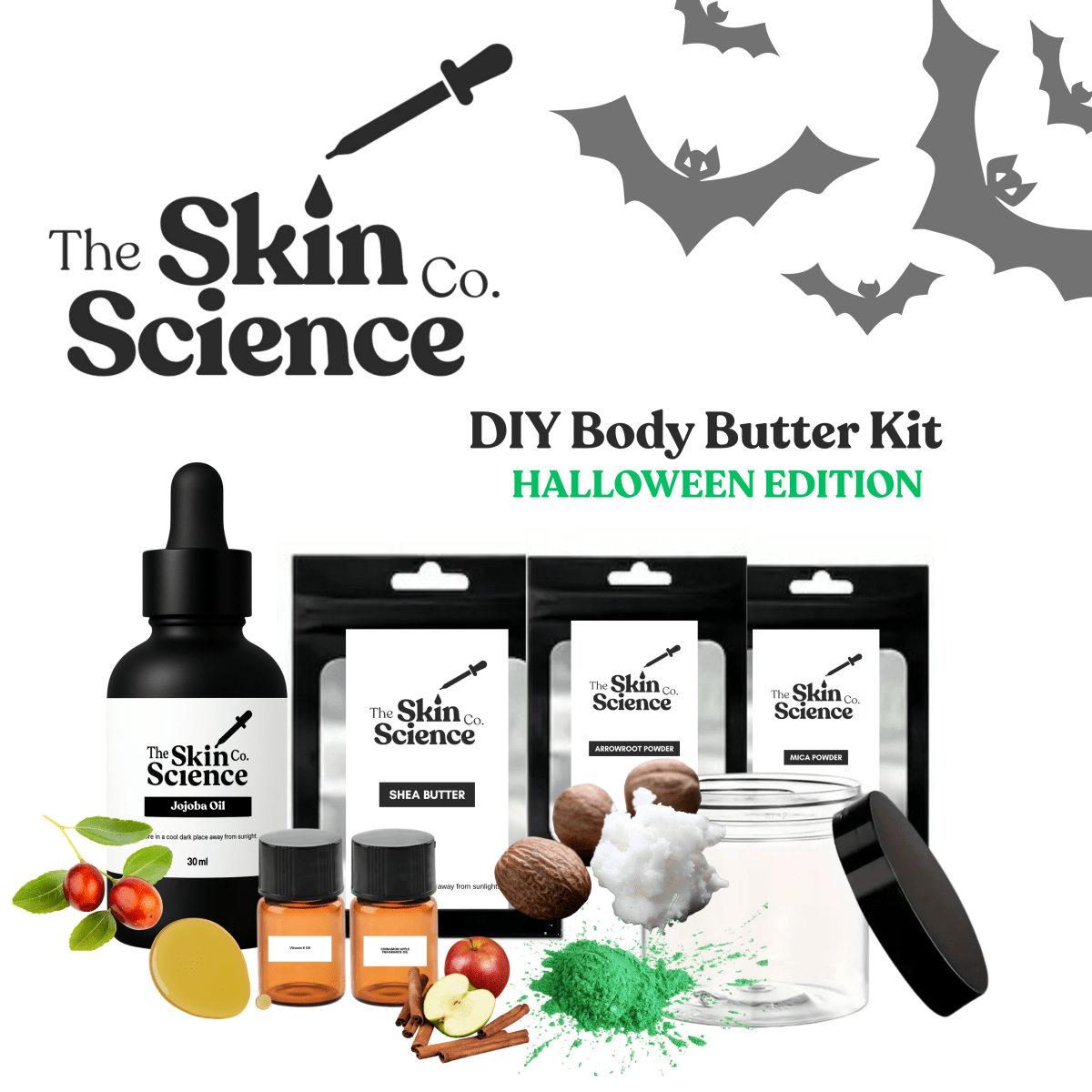DIY Apple Cinnamon Body Butter Kit - The SkinScience Company