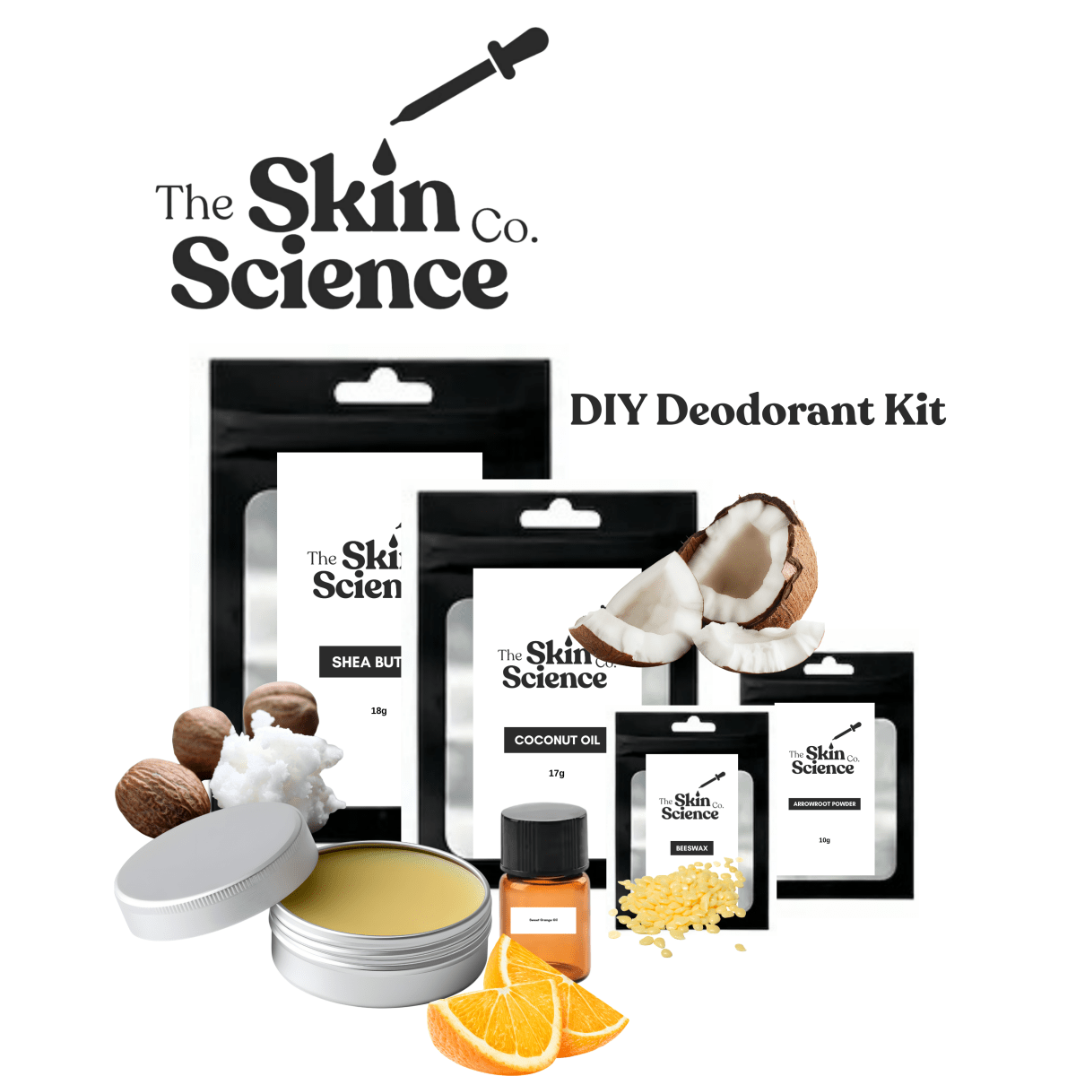 DIY Deodorant Kit - The SkinScience Company