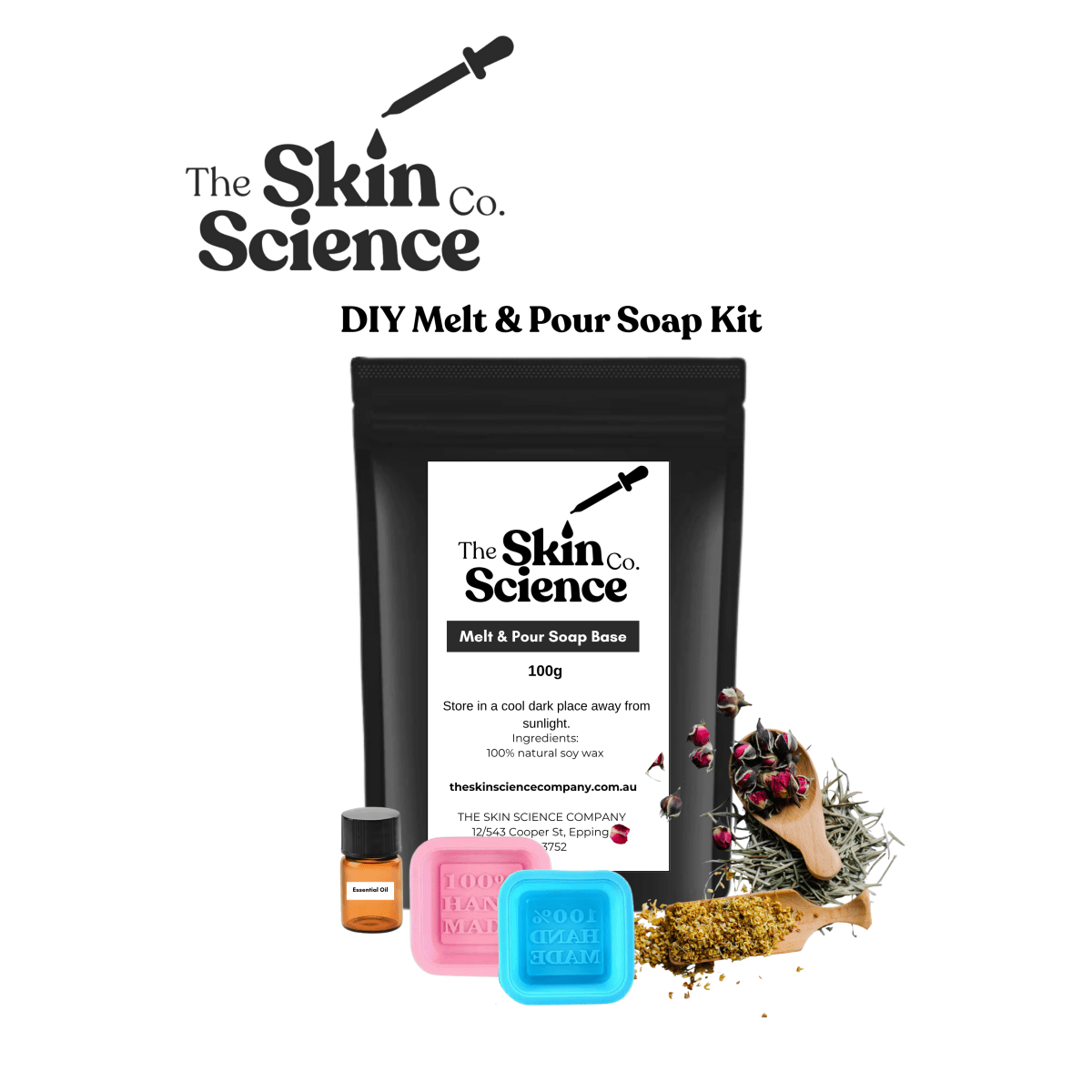 DIY Melt & Pour Soap Kit - The SkinScience Company