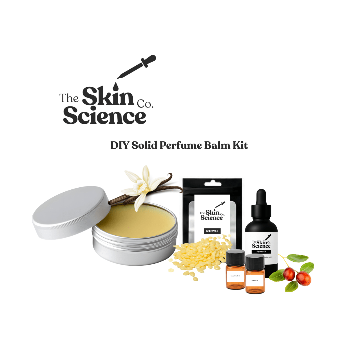 DIY Solid Perfume Balm Kit - The SkinScience Company