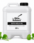 Gotu Kola Oil (bulk wholesale) 20 L, cosmetic-grade carrier oil | The Skin Science Company