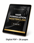 Hair Formulation Masterclass eBook, digital formulation guide (PDF) | The Skin Science Company
