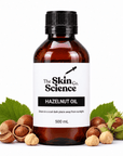 Hazelnut Oil 500 ml, cosmetic-grade carrier oil | The Skin Science Company