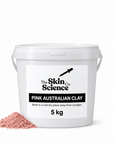 Pink Australian Clay (bulk wholesale) 5 kg, cosmetic clay | The Skin Science Company