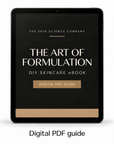 The Art of Formulation: DIY Skincare eBook, digital formulation guide (PDF) | The Skin Science Company