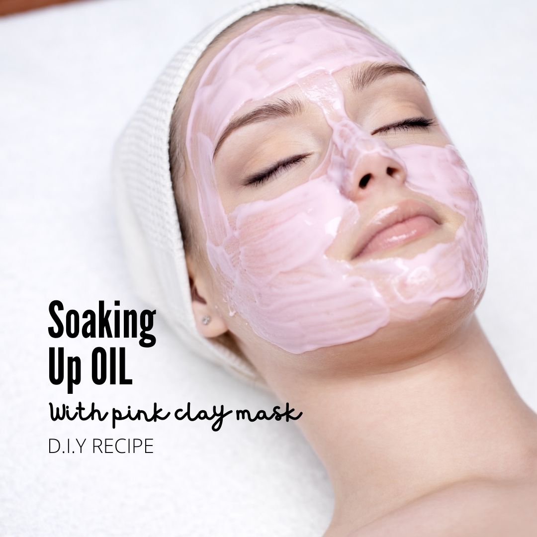 How to make a DIY pink clay mask
