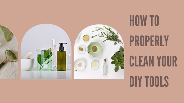 How to clean your cosmetic-making equipment the proper way!