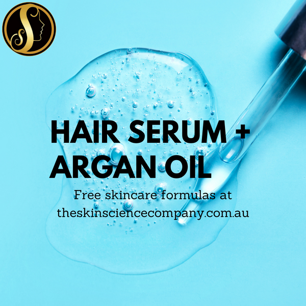 How to make your own Hair Serum with Argan Oil