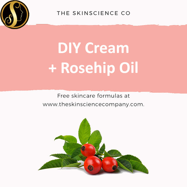 How to make your own Hand Cream with Rosehip Oil