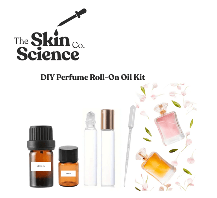 Create Your Own Signature Scent: DIY Roll-On Perfume Oil Kit (Everything You Need for Natural Perfume Oils at Home) - The SkinScience Company