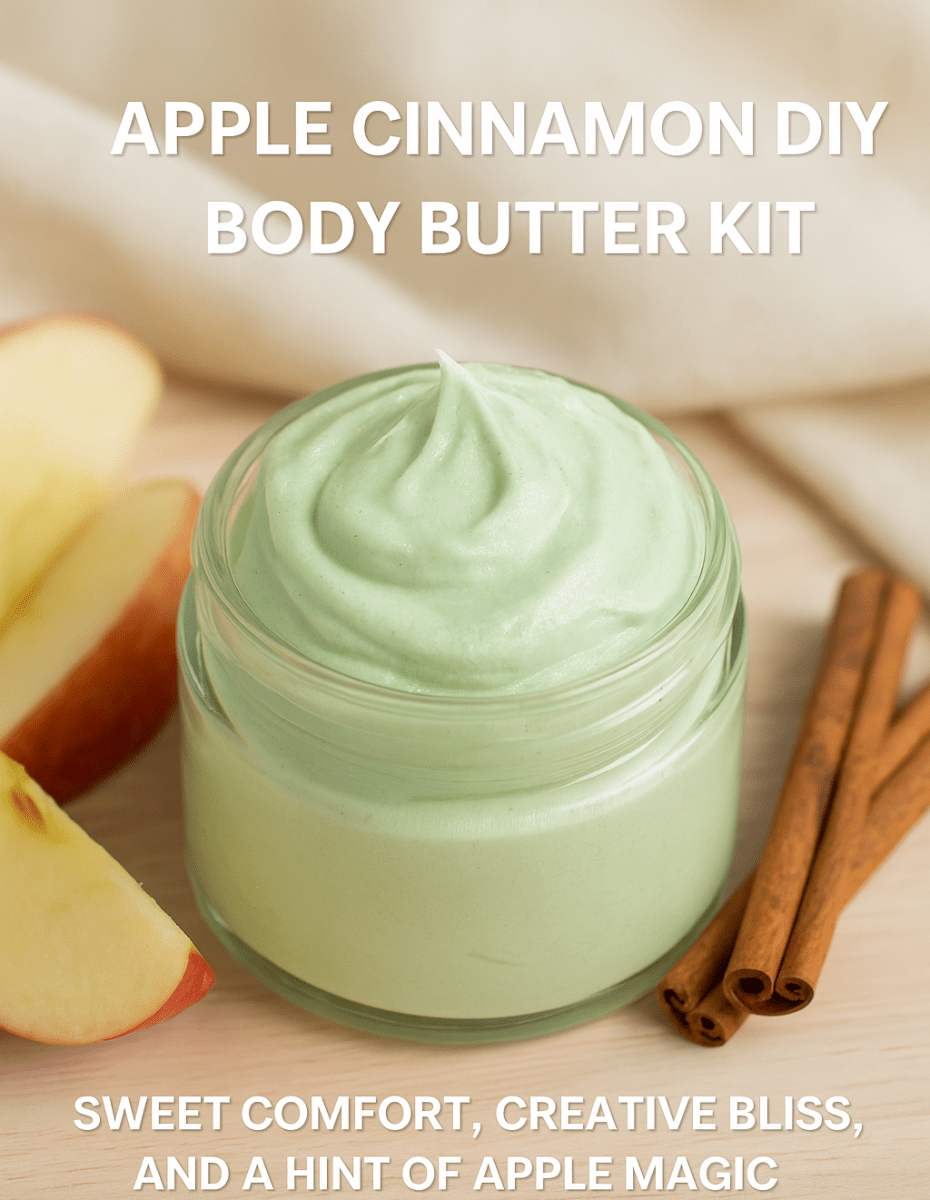 DIY Apple Cinnamon Body Butter Kit – Comfort, Creativity, and a Touch of Glow - The SkinScience Company