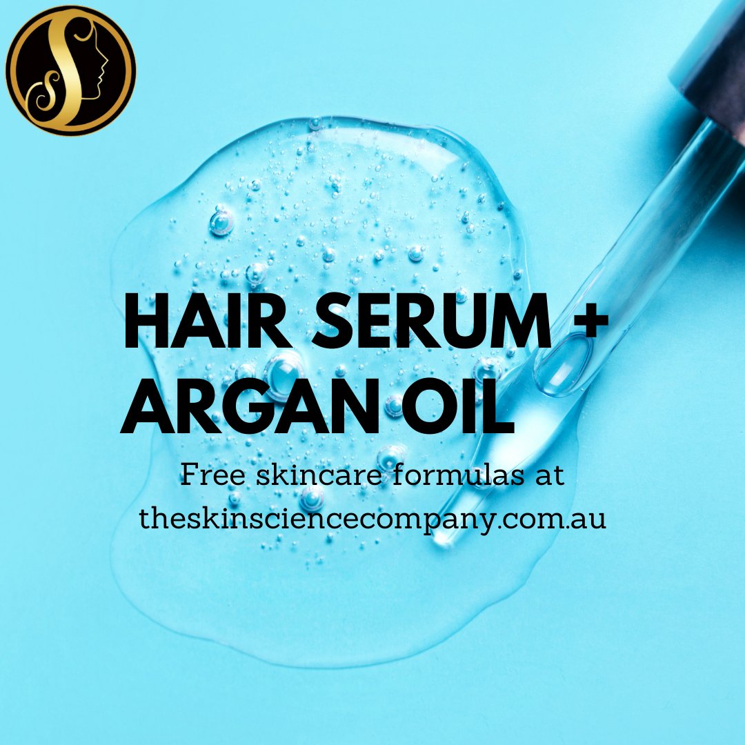 How to make your own Hair Serum with Argan Oil - The SkinScience Company
