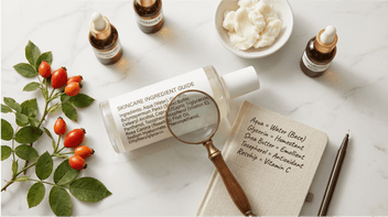 How to Read a Cosmetic Ingredient Label: INCI Explained