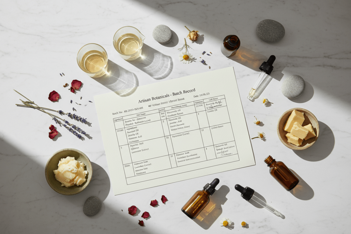 How to Write a Cosmetic Batch Sheet (With a Free Template) - The SkinScience Company