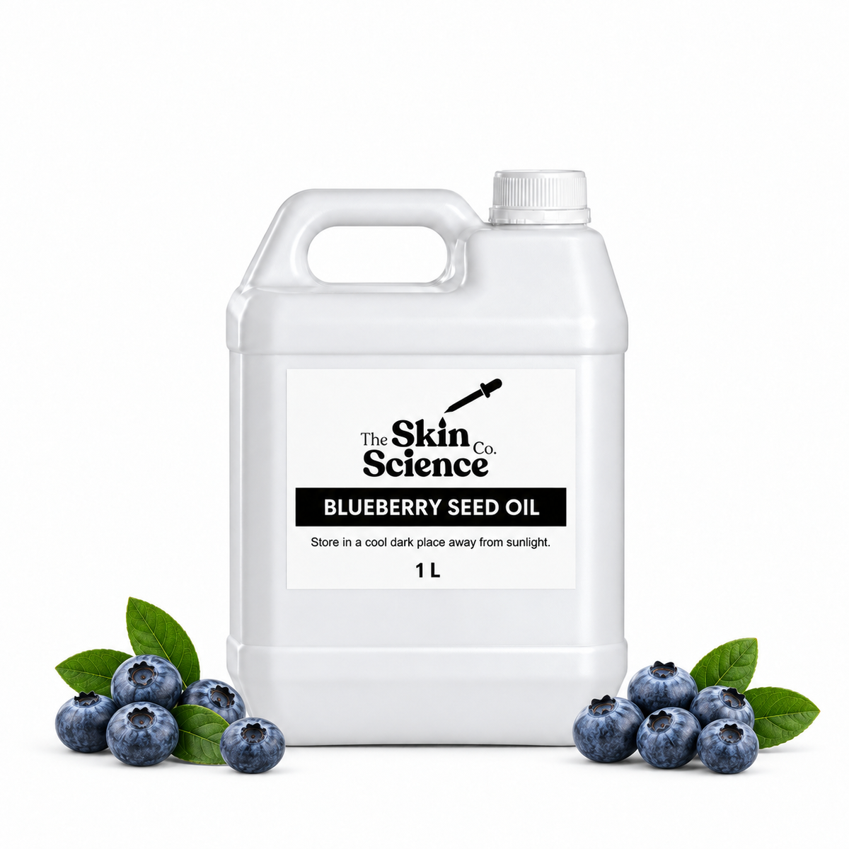 Blueberry Seed Oil, 1 L white container