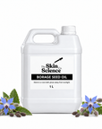 Borage Seed Oil, 1 L, white container