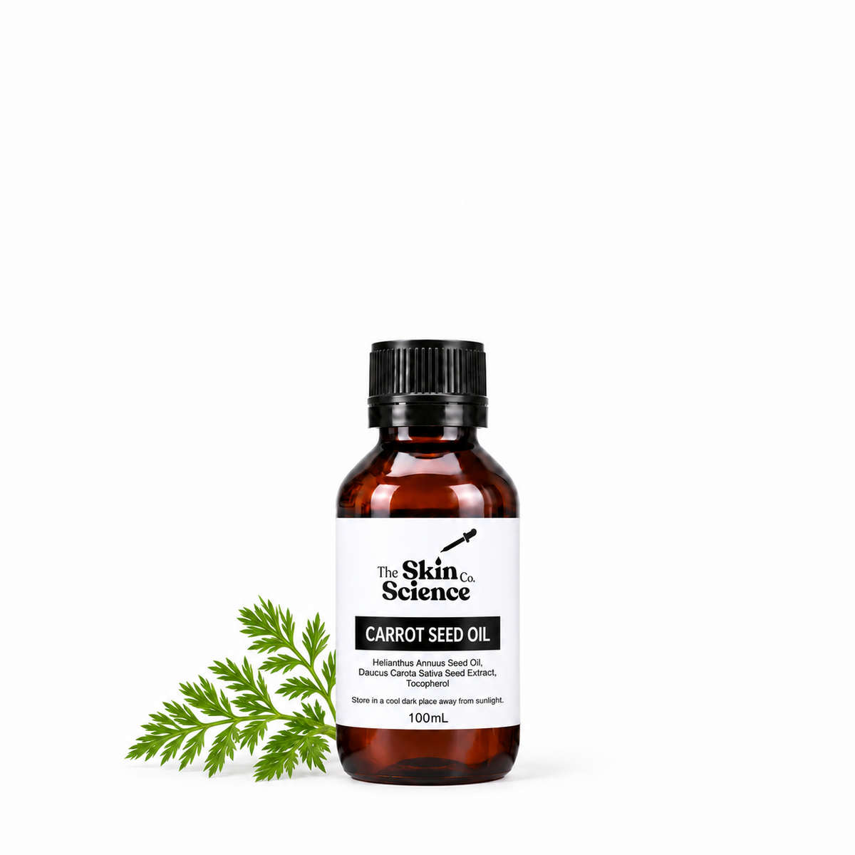 Carrot Seed Oil 100mL — SSC approved size-specific packaging