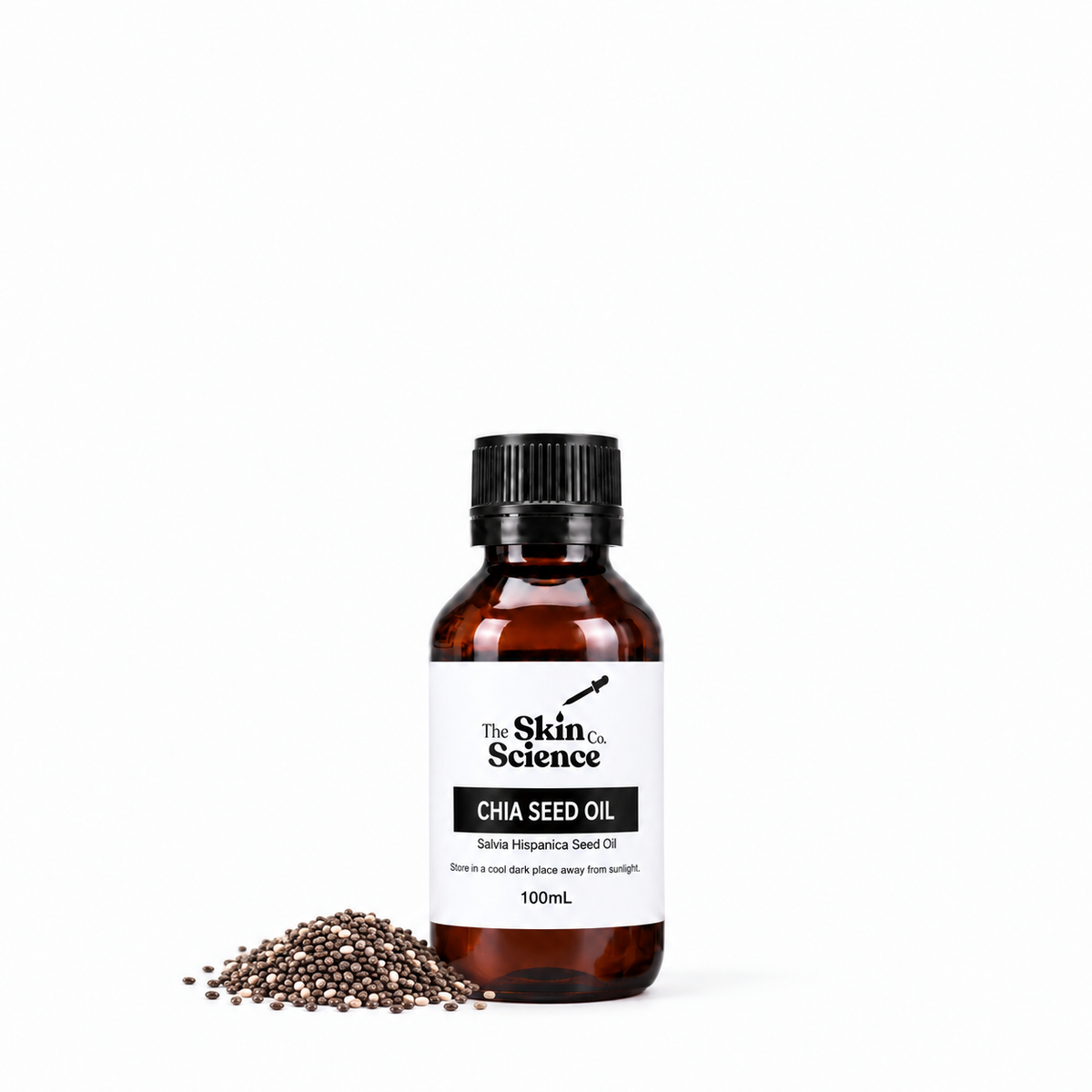Chia Seed Oil 100mL — SSC approved size-specific packaging