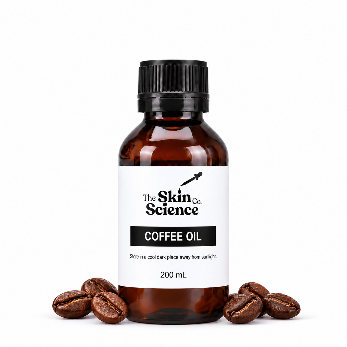Coffee Oil 200 mL — SSC approved size-specific packaging