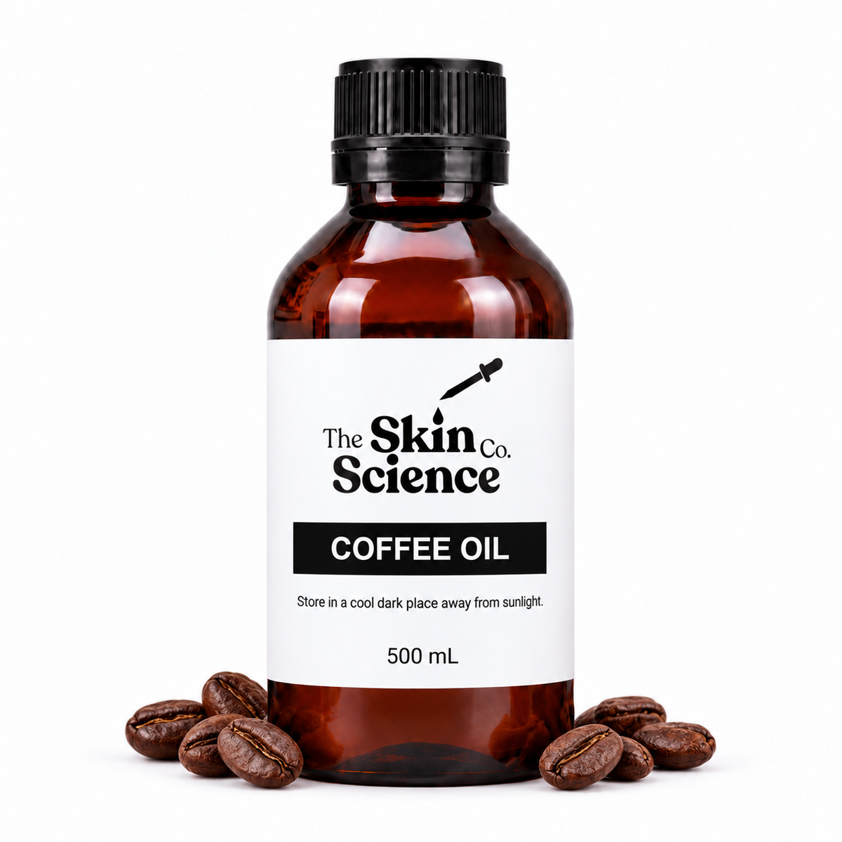 Coffee Oil 500 mL — SSC approved size-specific packaging