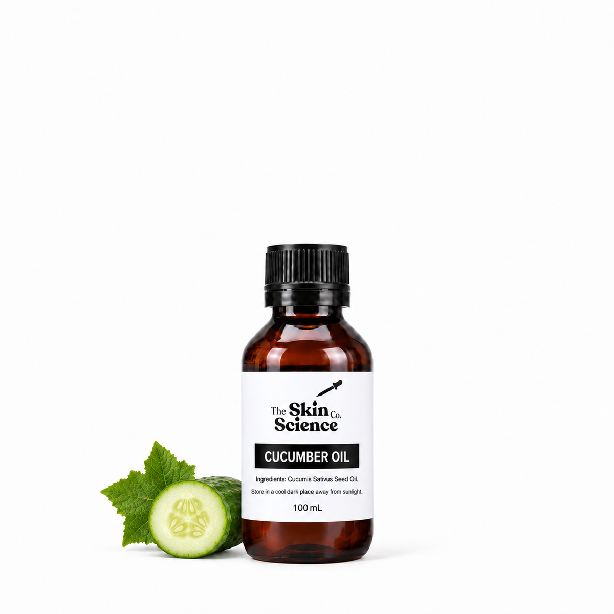 Cucumber Oil 100 mL — SSC approved size-specific packaging
