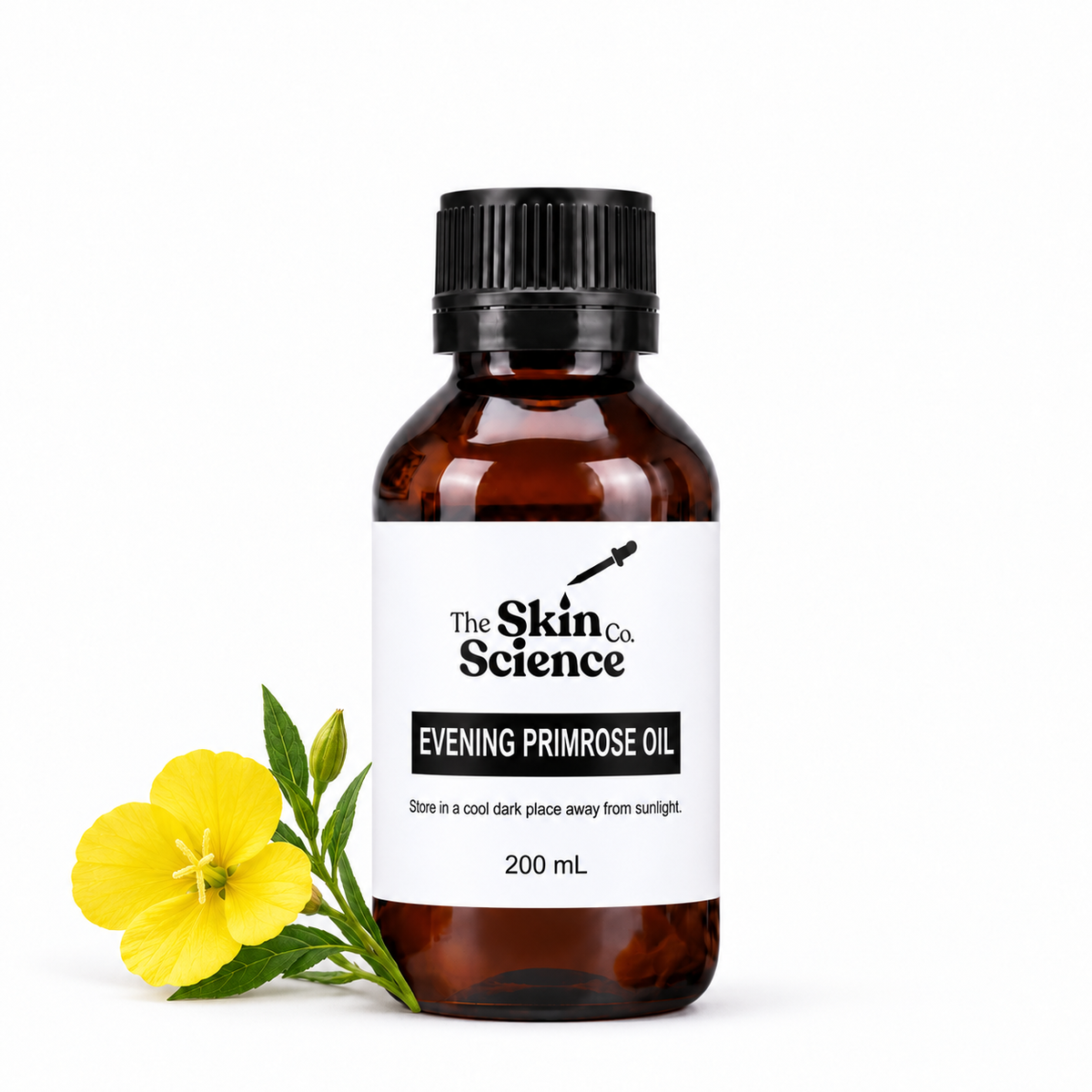Evening Primrose Oil 200 mL — SSC approved size-specific packaging