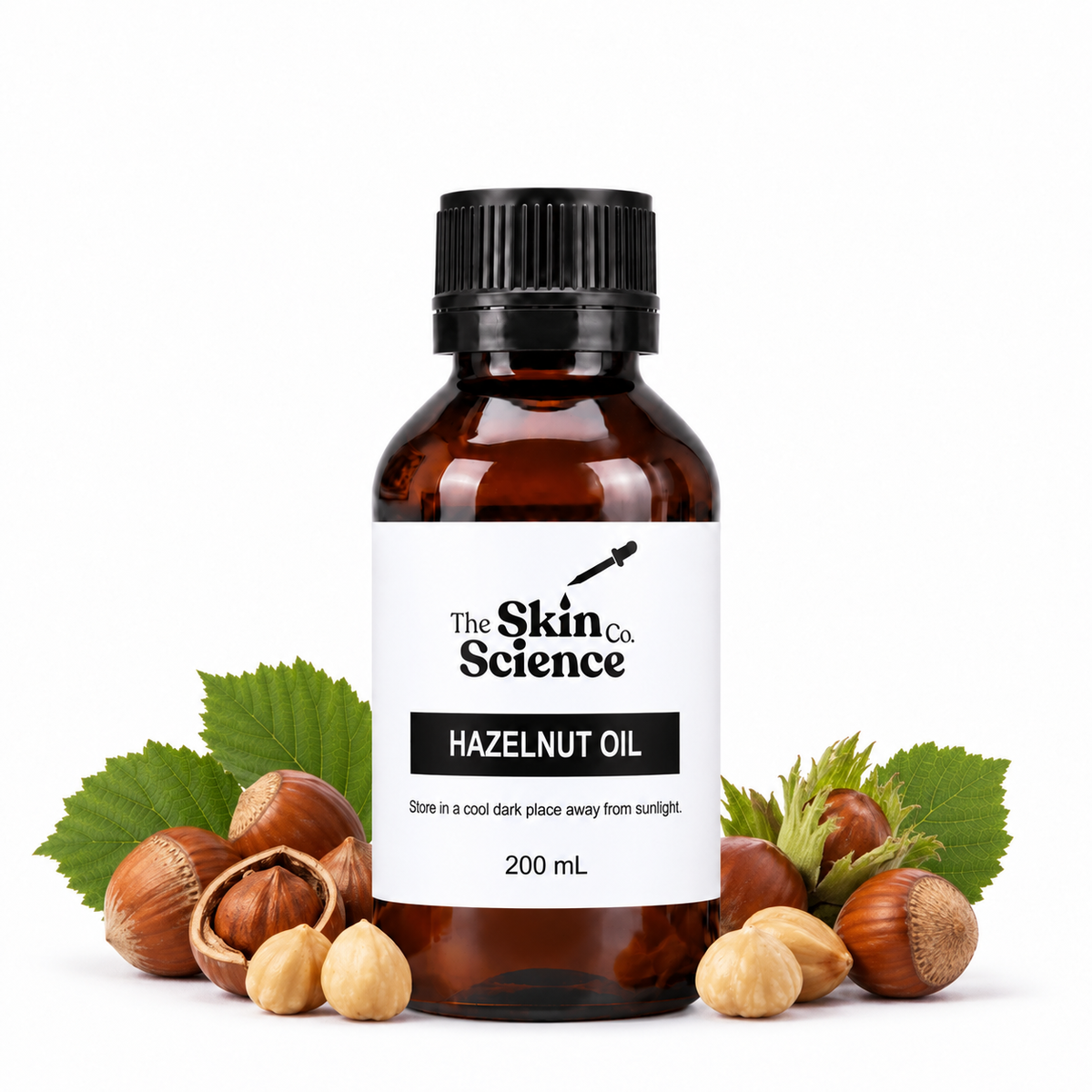 Hazelnut Oil 200 mL — SSC approved size-specific packaging