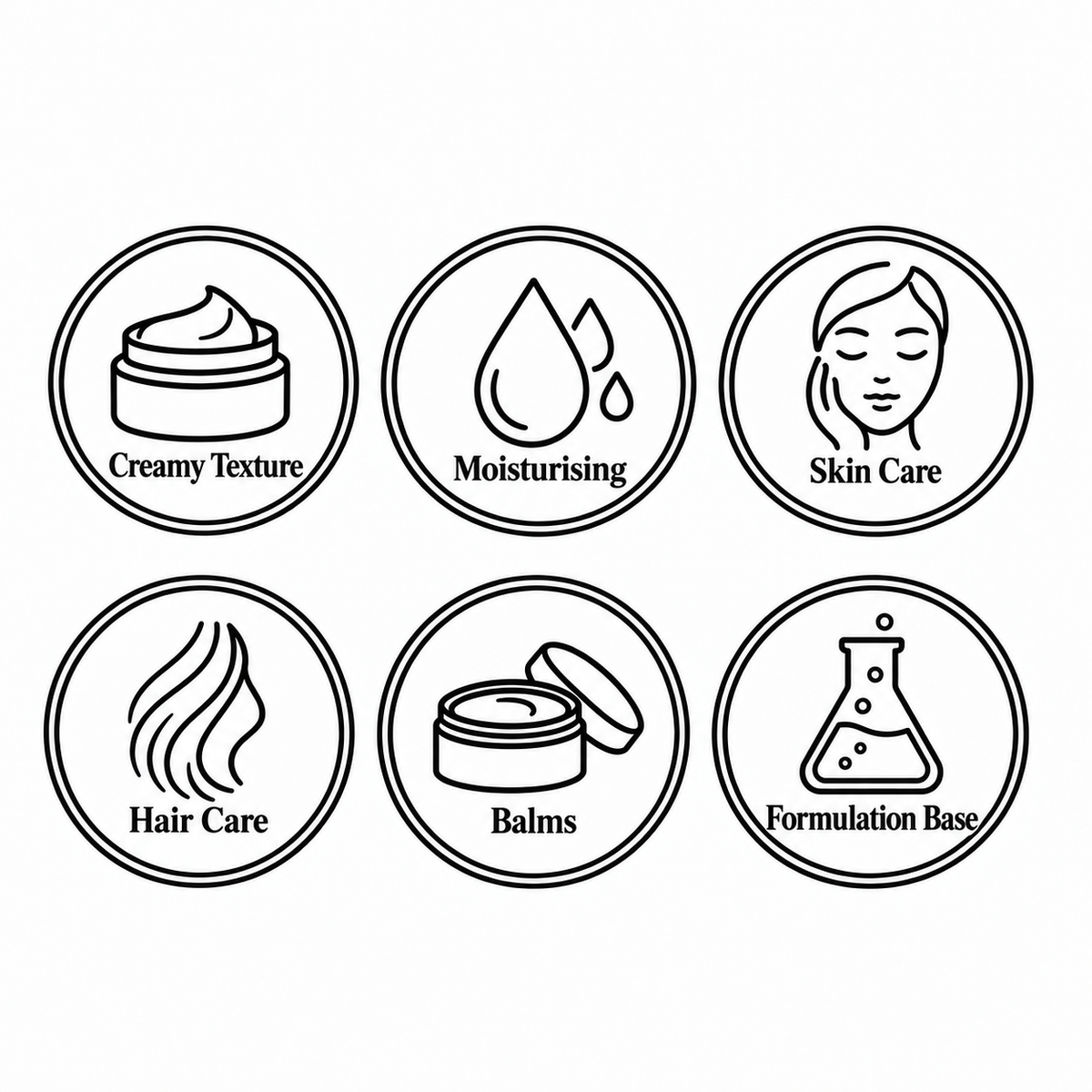 Jojoba Butter — creamy texture, moisturising, skin care, hair care, balms and formulation base
