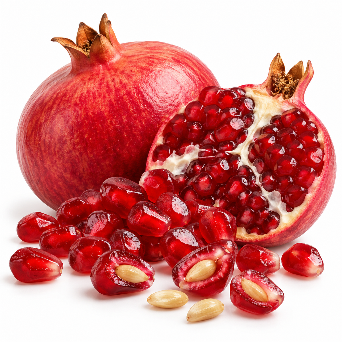 Pomegranate seeds, source of Pomegranate Seed Oil | The Skin Science Company