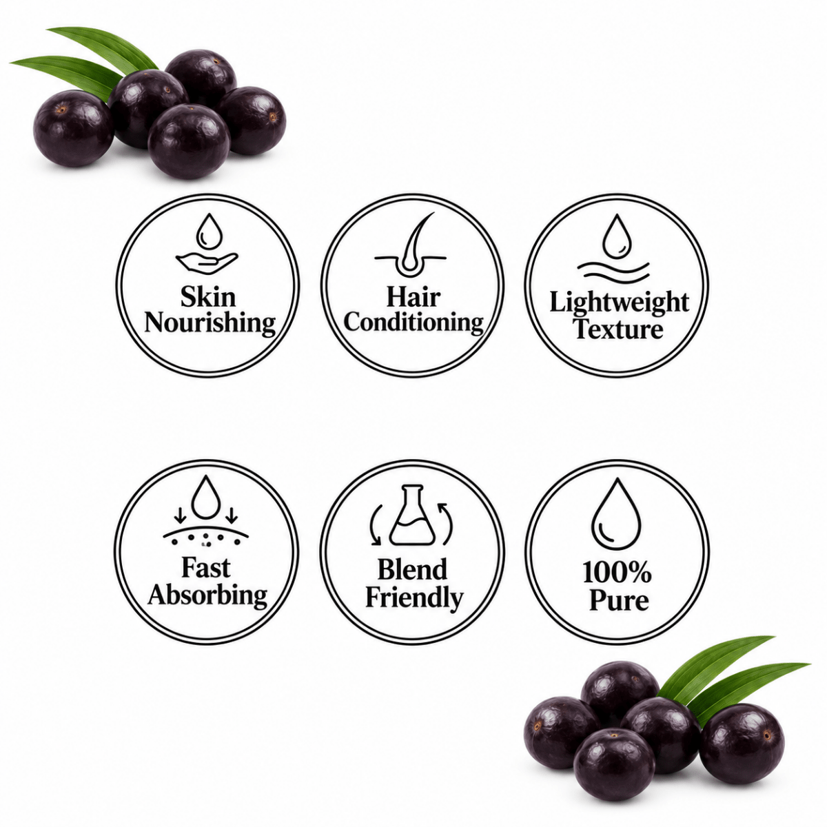 Acai Berry Oil - The SkinScience Company
