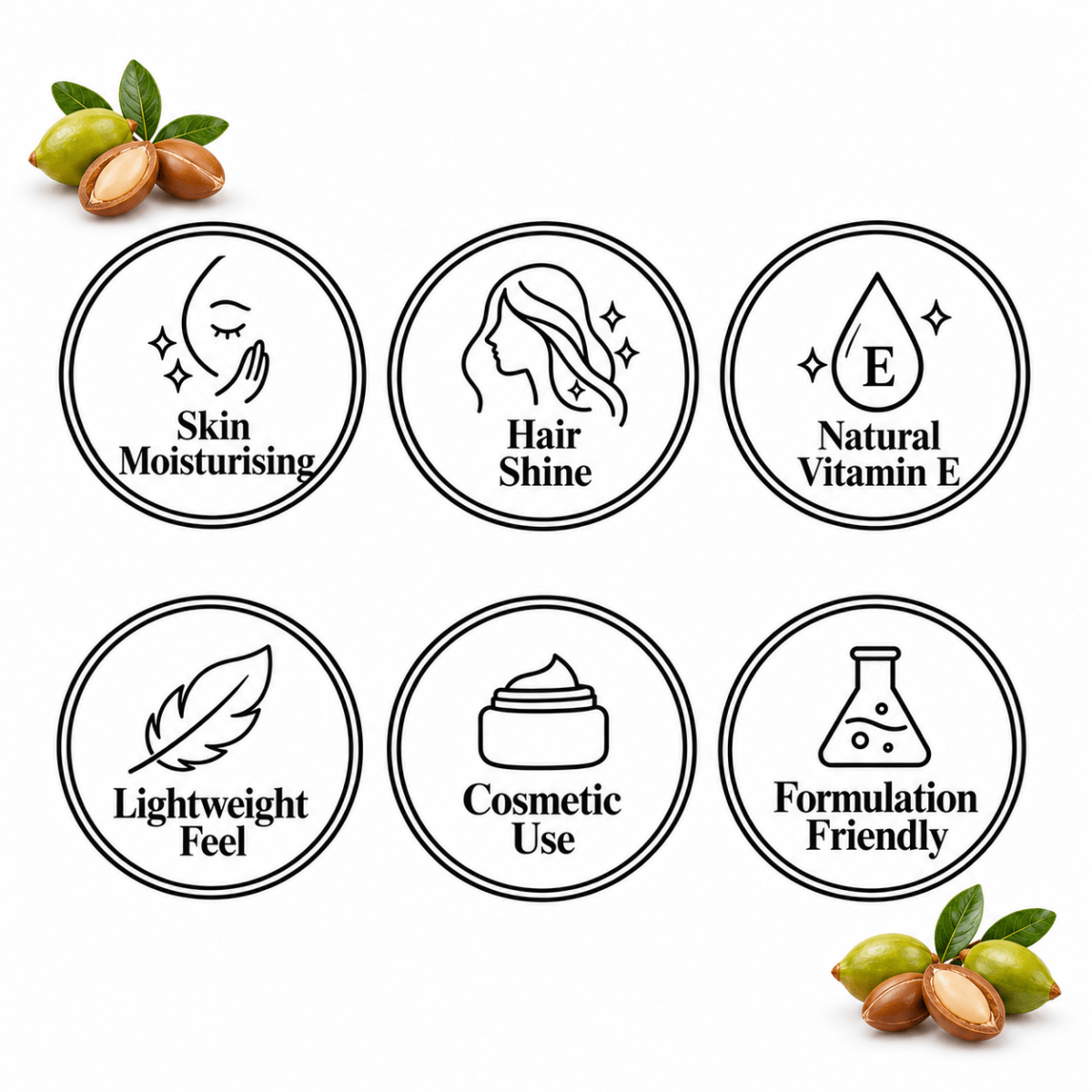 Argan Oil (bulk wholesale), cosmetic-grade carrier oil | The Skin Science Company