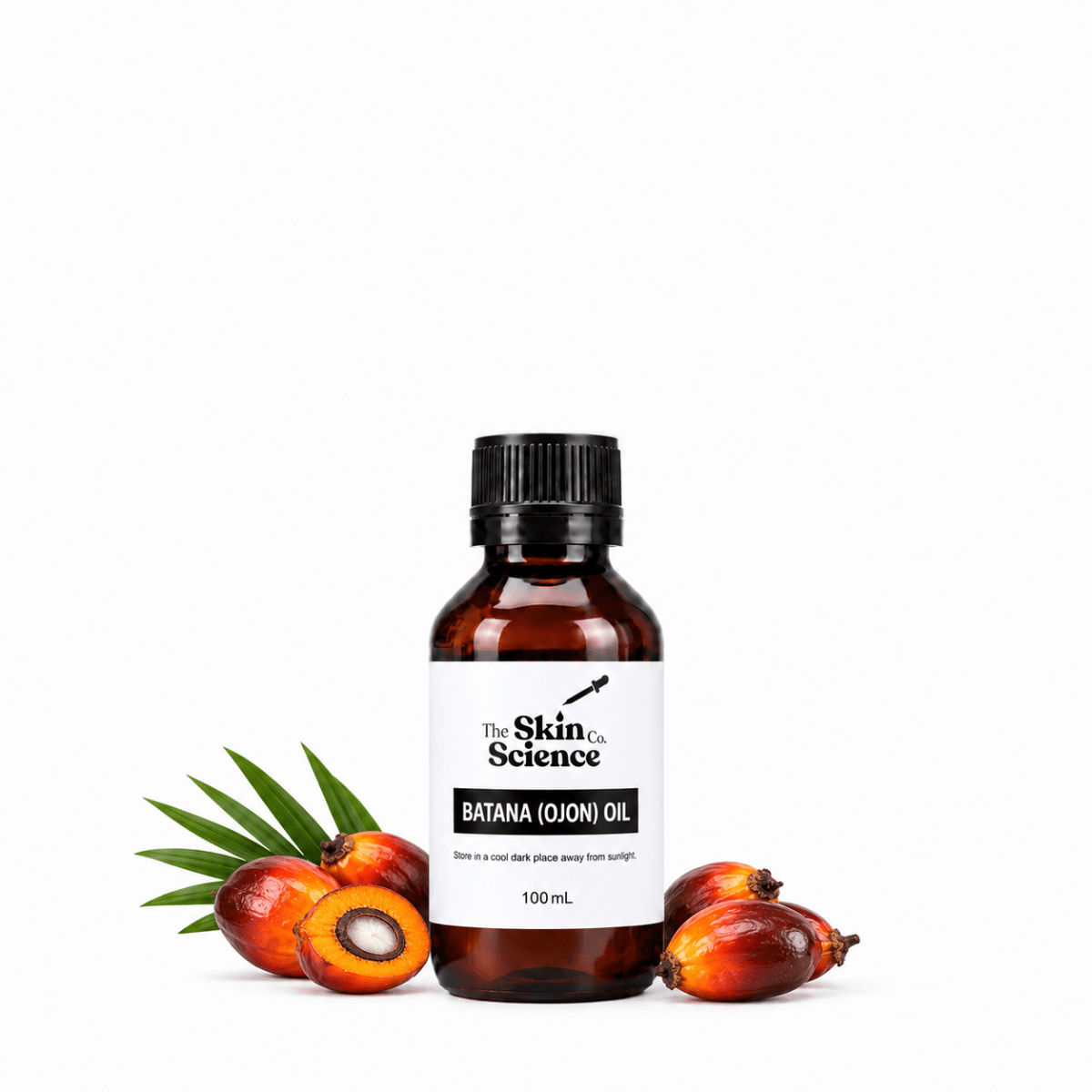 Batana (Ojon) Oil, 100 mL, amber black-cap bottle