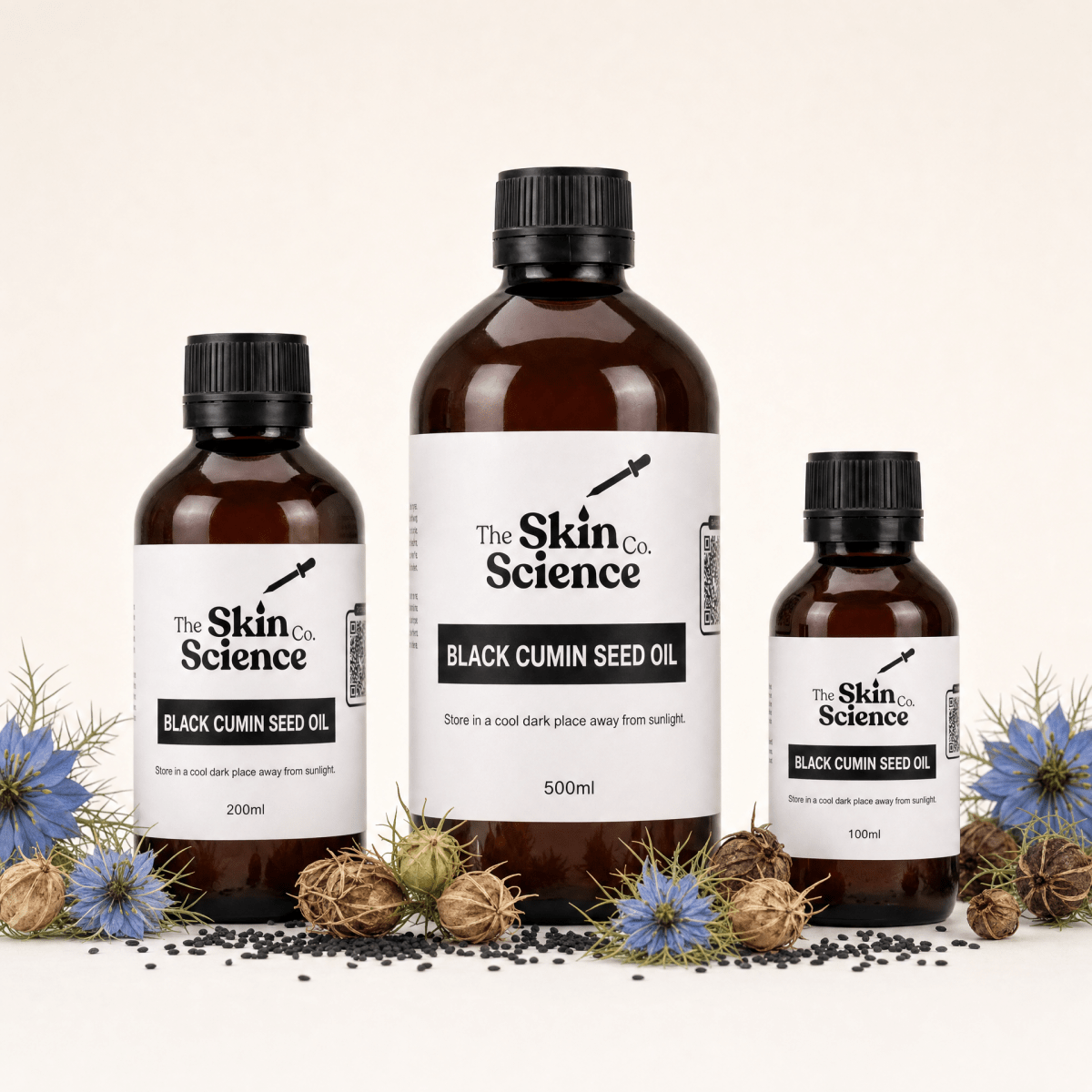 Black Cumin Seed Oil (Kalonji) - The SkinScience Company