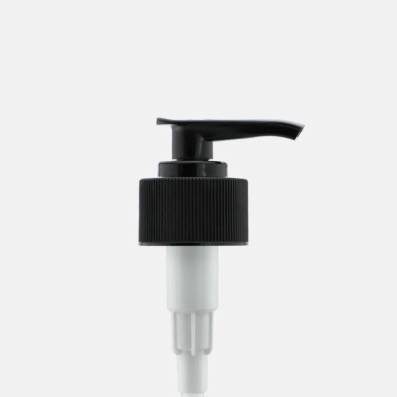 Black Lotion Pump 28mm - The SkinScience Company