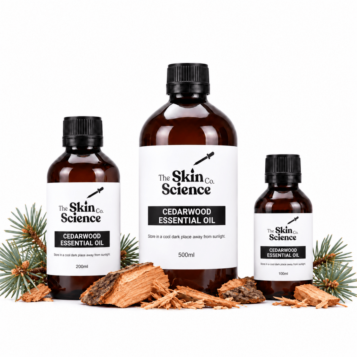 Cedarwood Essential Oil - The SkinScience Company