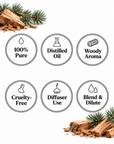 Cedarwood Essential Oil - The SkinScience Company