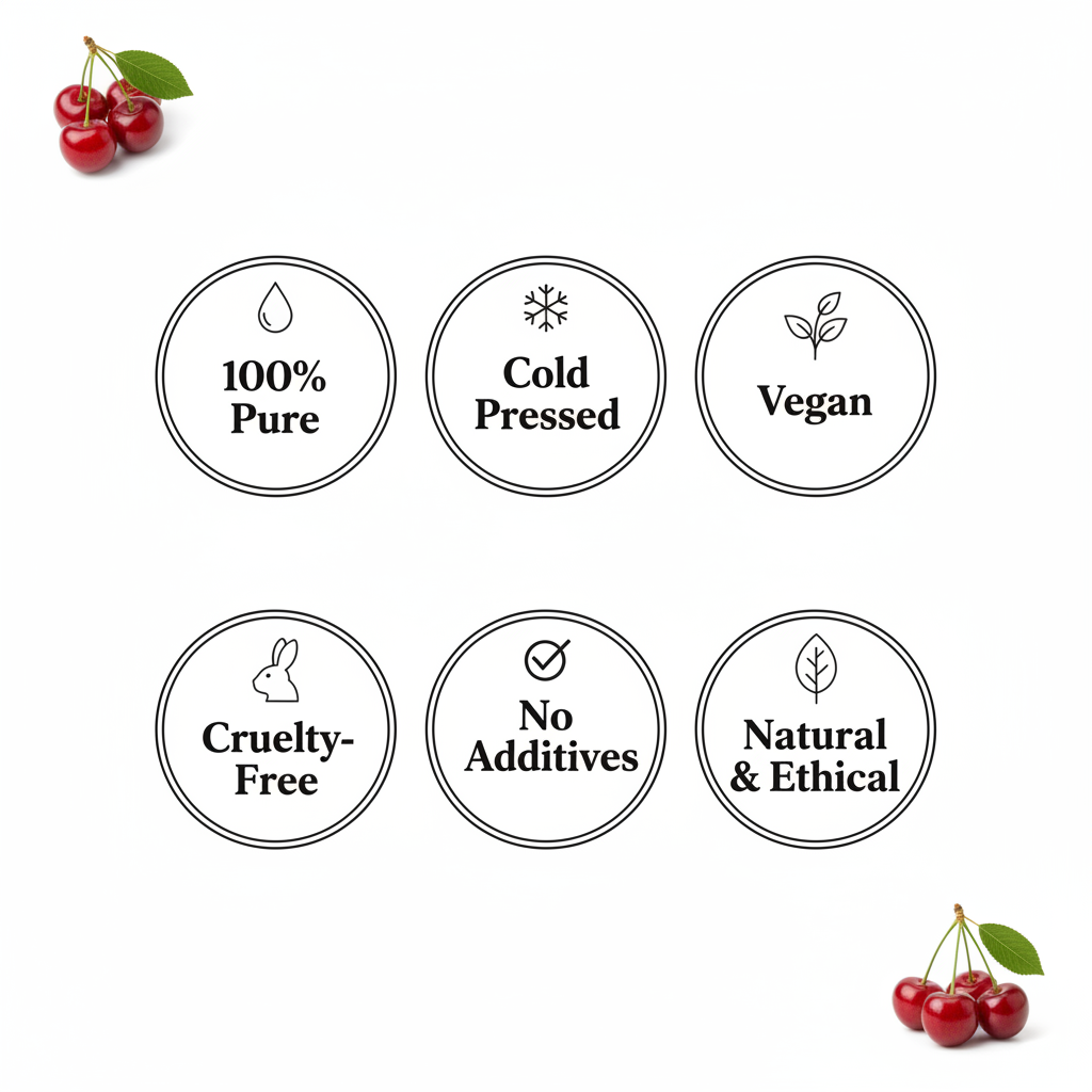 Cherry Kernel Oil Brand-Matched Badges