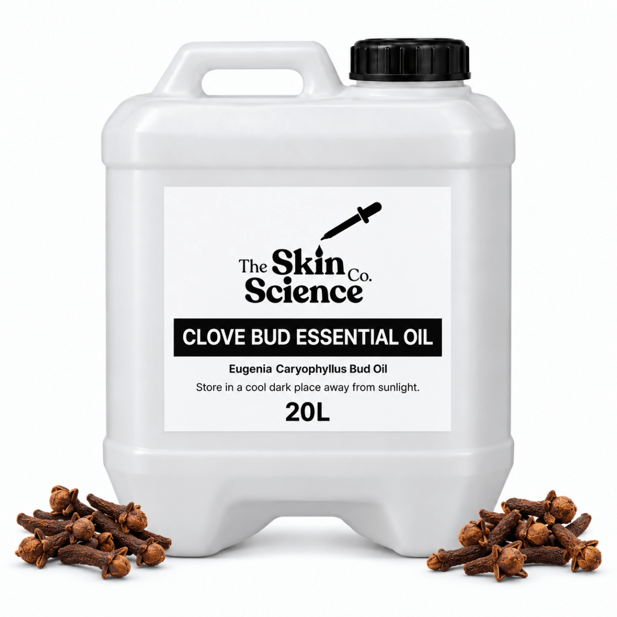 Clove Bud Essential Oil (bulk wholesale) 20 L, essential oil | The Skin Science Company