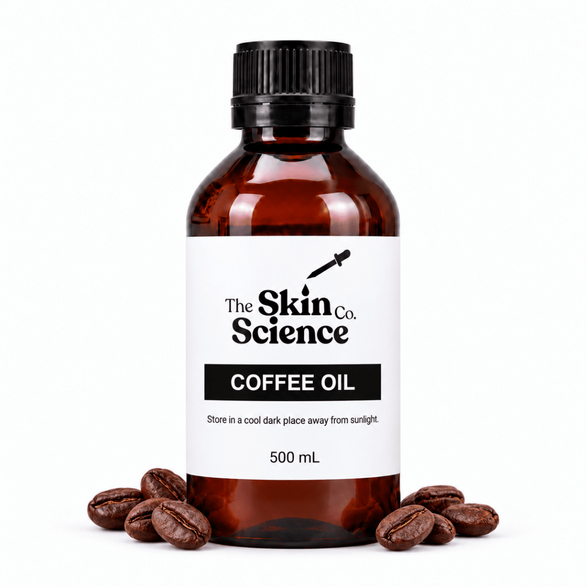 Coffee Oil 500 mL — SSC approved size-specific packaging