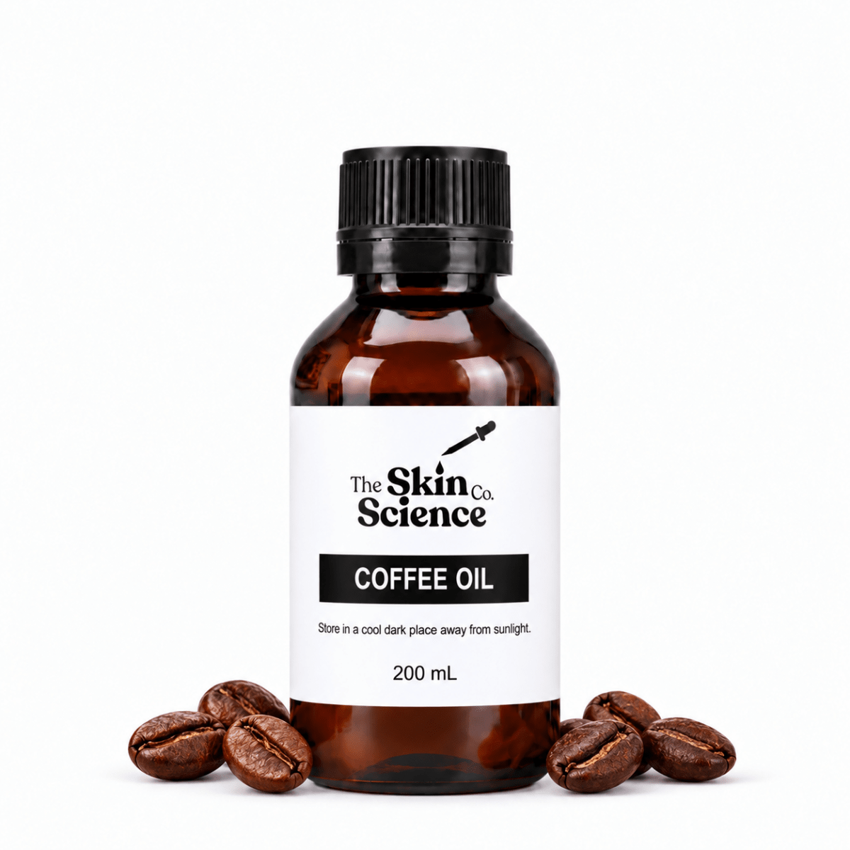 Coffee Oil 200 mL — SSC approved size-specific packaging