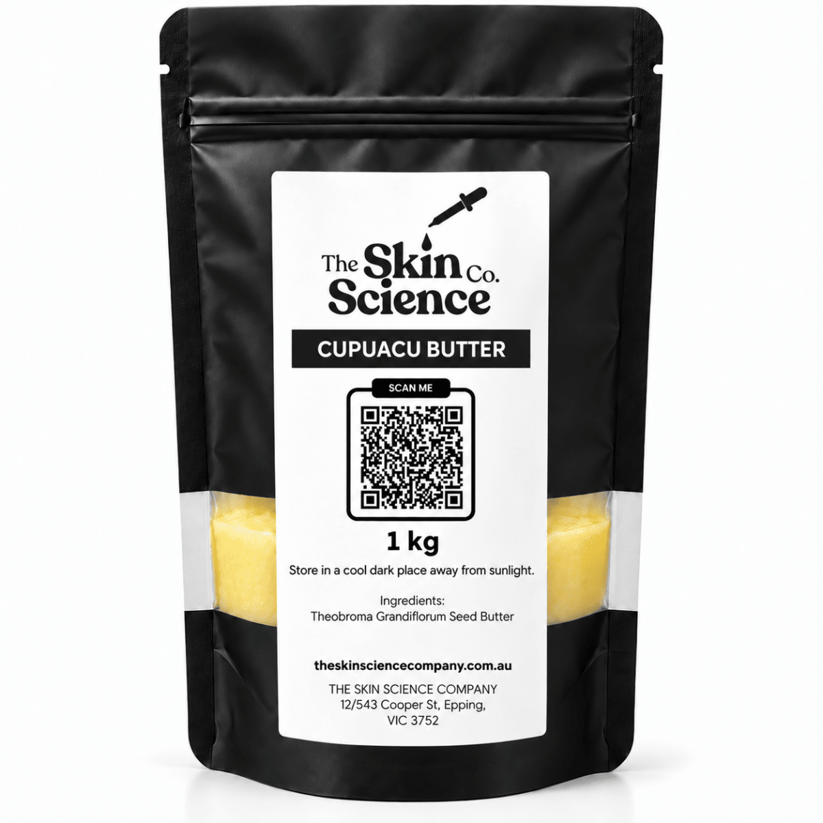 Cupuacu (Cupuassu) Butter - Wholesale - The SkinScience Company