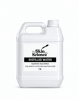 Distilled Water (bulk wholesale) 1 L, cosmetic ingredient | The Skin Science Company