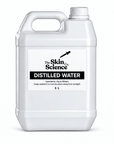 Distilled Water (bulk wholesale) 5 L, cosmetic ingredient | The Skin Science Company